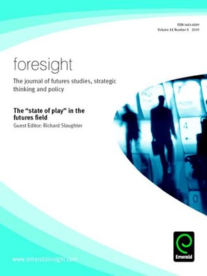 cover image of foresight, Volume 11, Issue 5